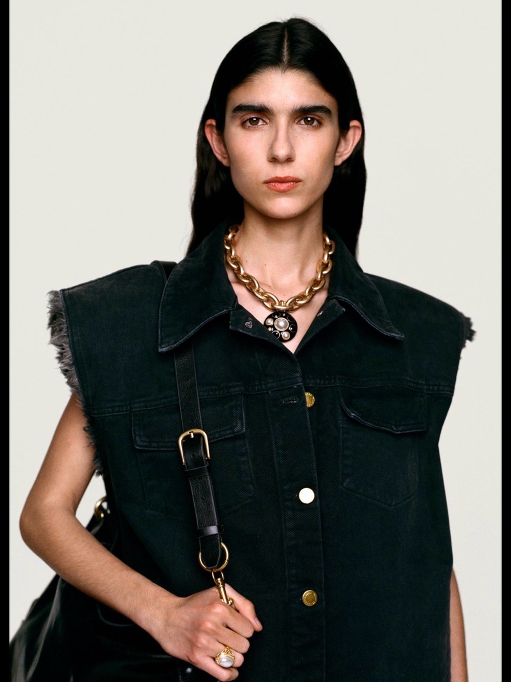 Willy Chavarria  X  ZARA Denim Dress Sleeveless NWT❗️